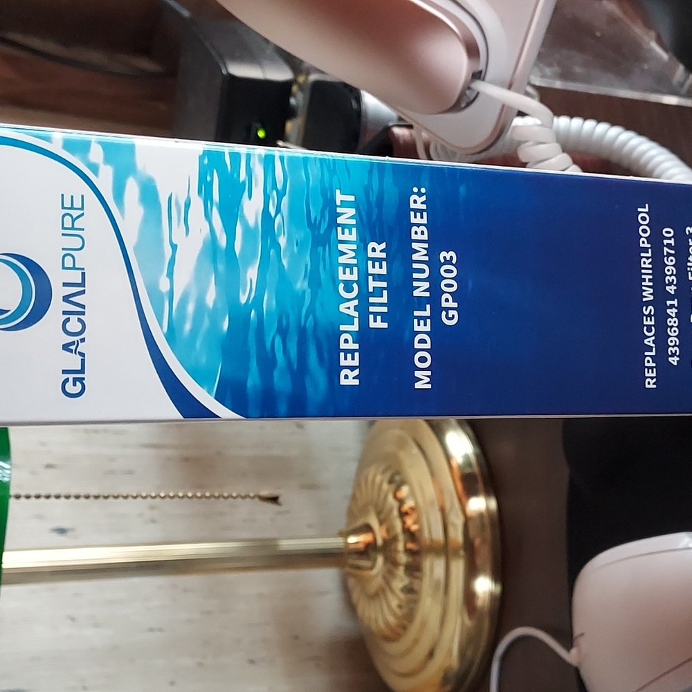 Water filter for refrigerator.